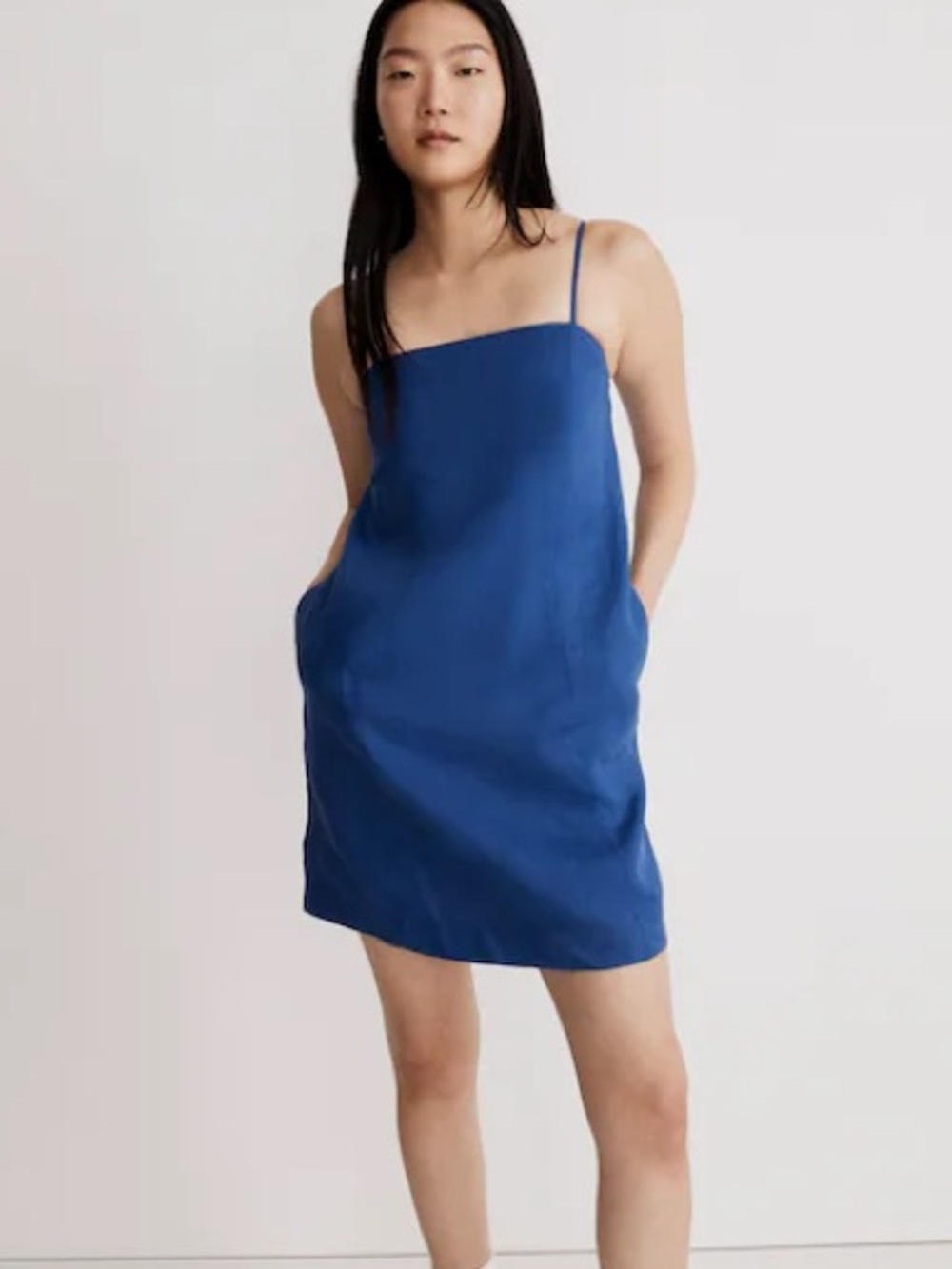 Madewell Goldie Mini Dress in 100% Linen